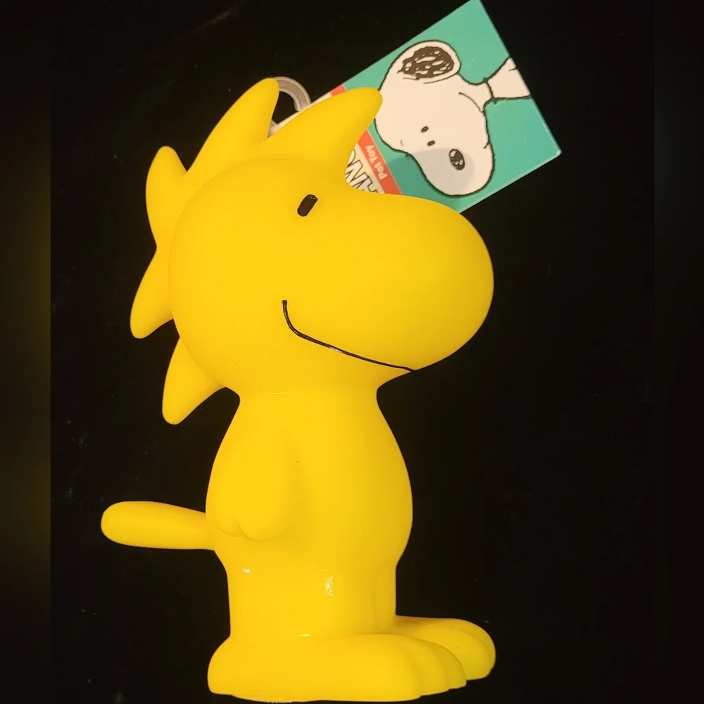 Peanuts Yellow Woodstock Sweaker Dog Toy For Small Dogs